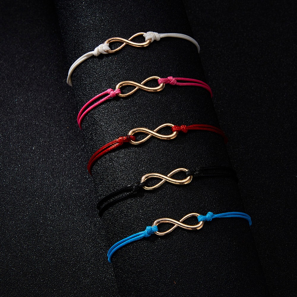 

High Quality Fashion Make a Wish Red Thread String Bracelets Women Lucky Birthday Party Gift Adjustable Weaving Bracelet