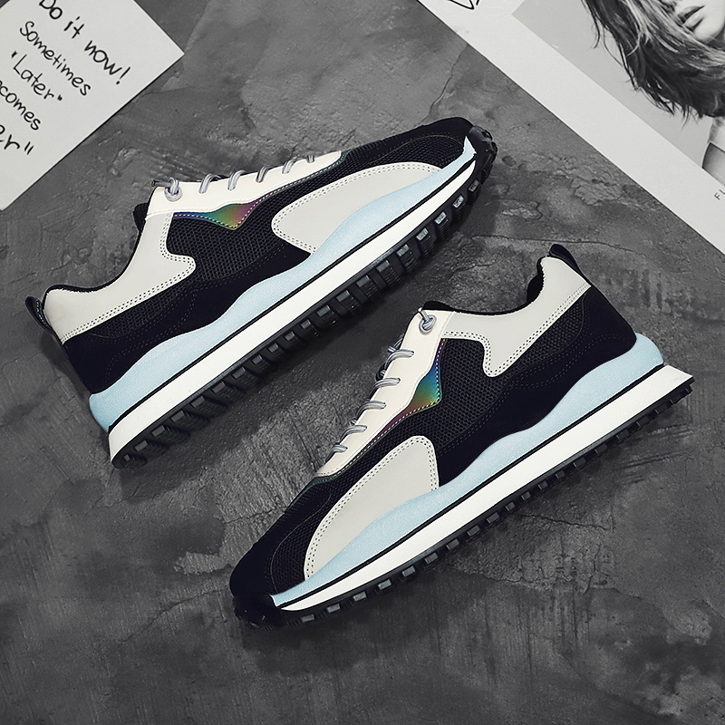 

Women Men Running Shoes Fashion Students Outdoor Sports Sneakers Black Grey Size Eur 39-44 Code 74-S225