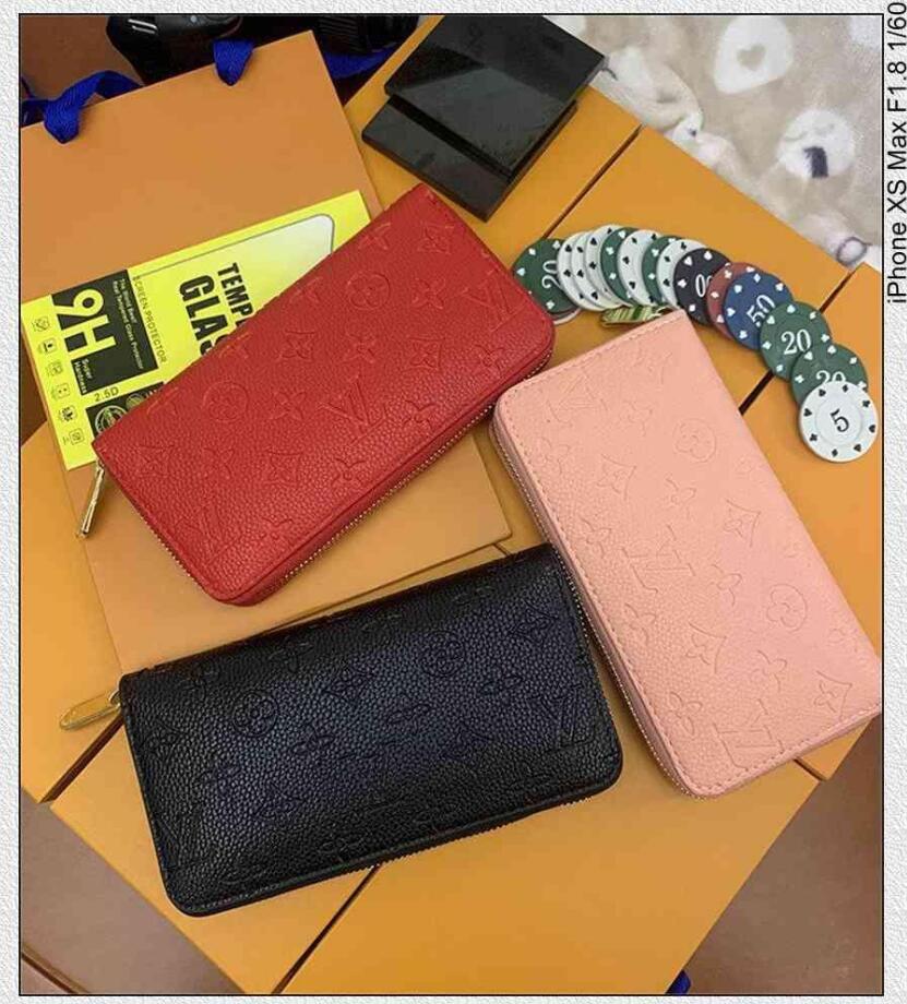 

LOUIS 1 VITTON LV Purse Wallet Zipper Bags Women Wallets PU Card Holder Pocket Long Women Bag Coin Purses With Box, Golden;silver