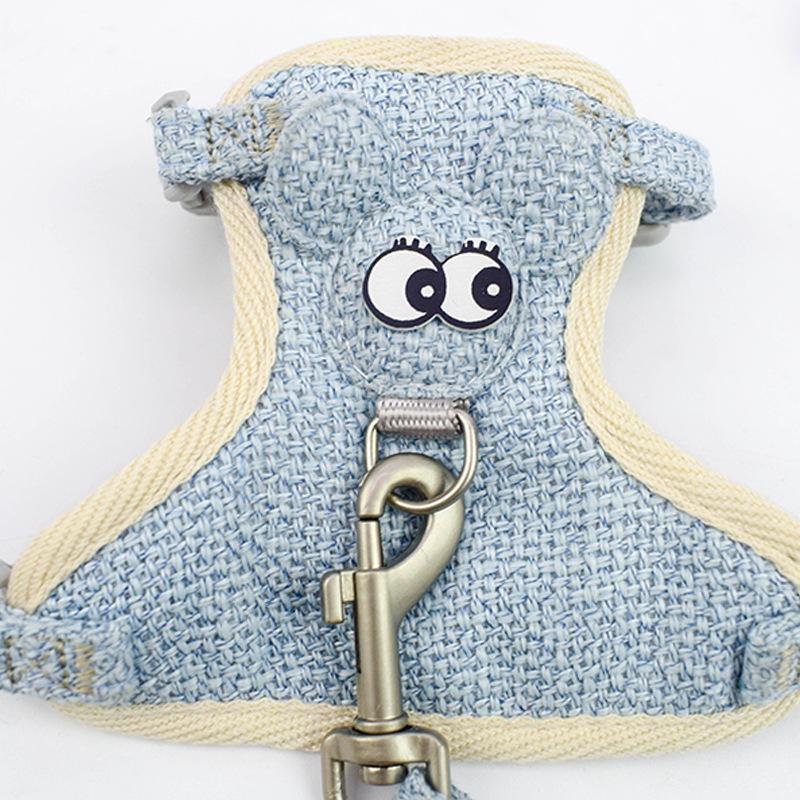 

Pet Cat Harnesses Vest Soft Mesh Chest Strap Puppy Kitten Walking Lead Leash Harness For Small Medium Supplies Dog Collars & Leashes