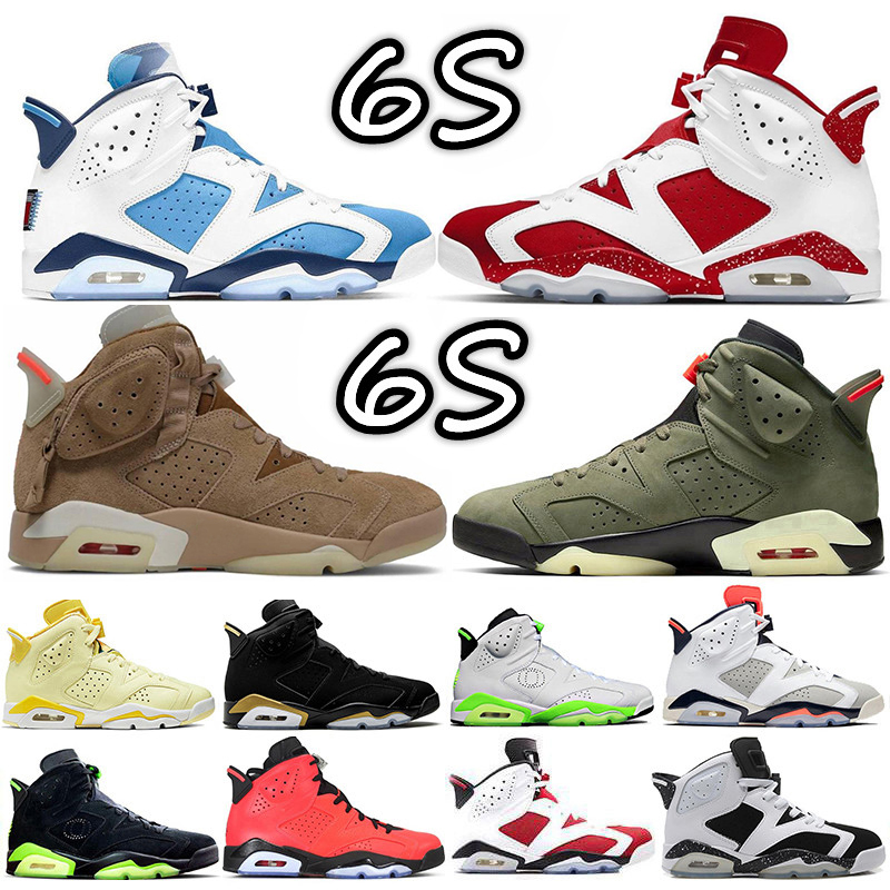 

2022 New 6s 9s 13s Mens Basketball Shoes sneakers Cardinal Chile Red Oreo Houndstooth Singles Day University Blue black cat Bred Particle Grey women sports Trainers, Black sock