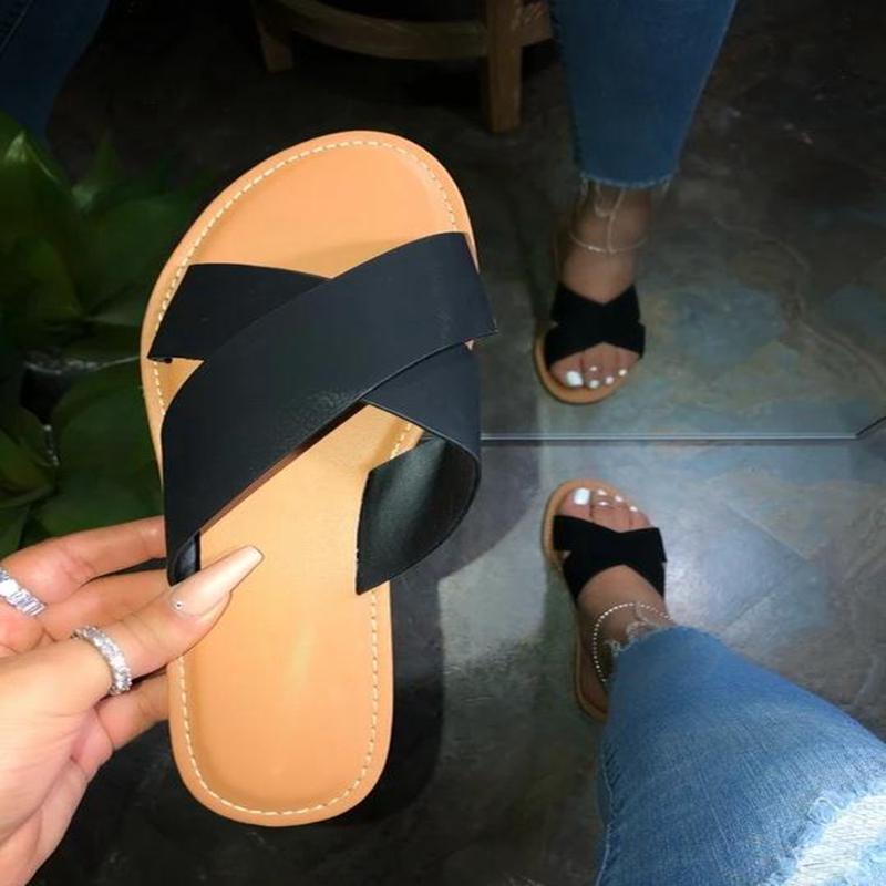 

Slippers Sandals For Women Wear Beach Shoes Summer, Picture color