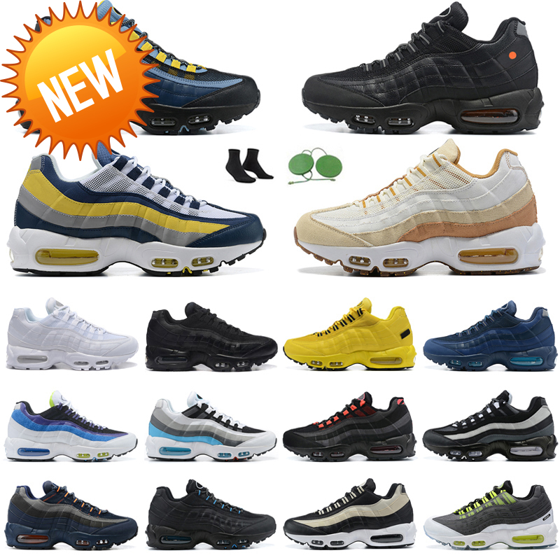 

36-45 newest Men Running Shoes Triple Black White NYC Taxi Navy Blue Neon Bred Worldwide Laser Fuchsia Dark Smoke Grey Mens Trainers Outdoor Sport, Ghost