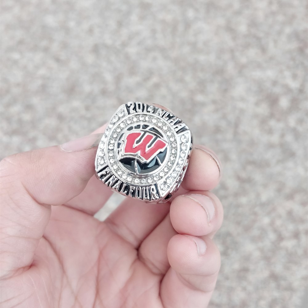 

Wholesale 2014 WISCONSIN BADGER FINAL FOUR CHAMPIONSHIP RING fashion leather Bag Parts & Accessories