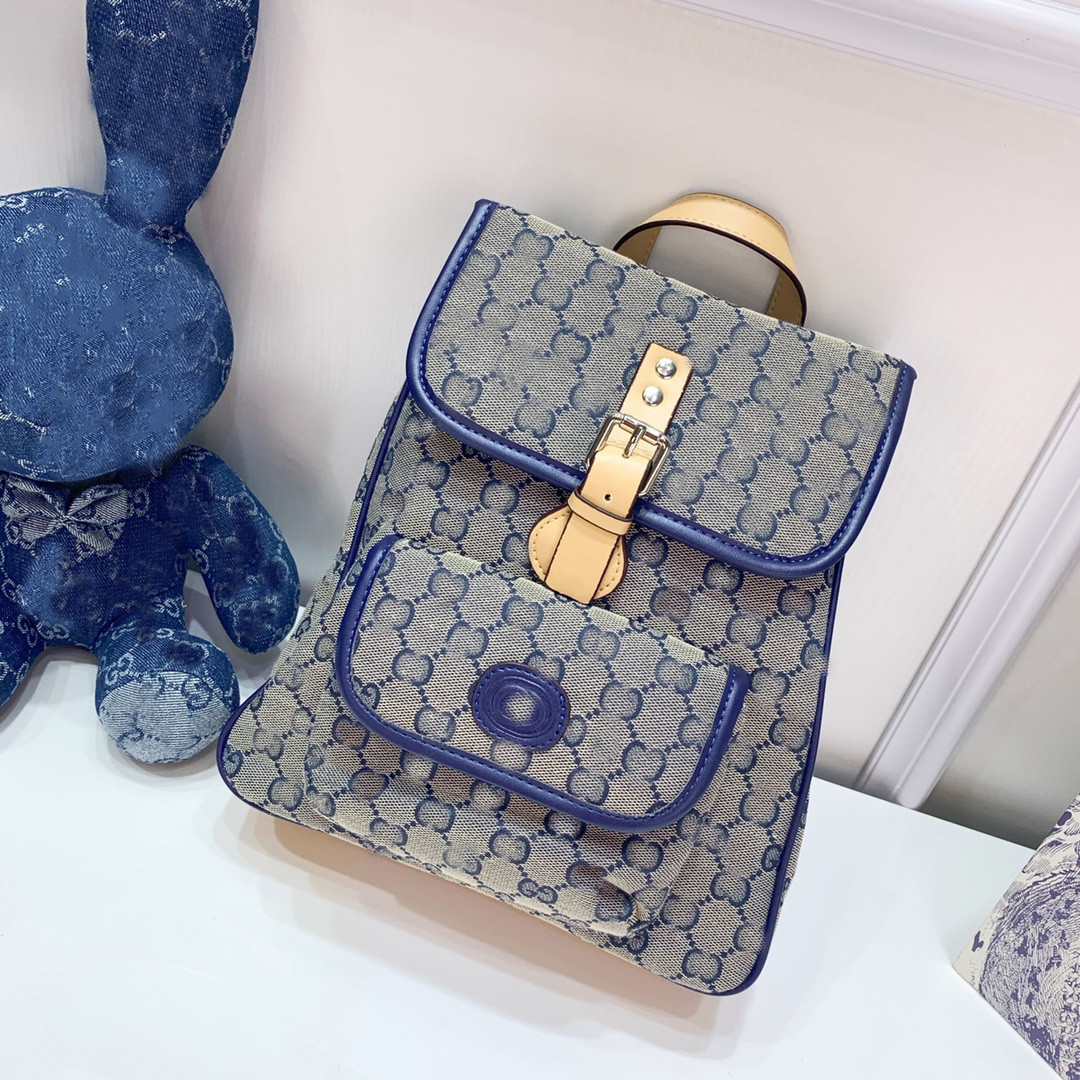 

brand kids blue bags designer backpack size 25*18*10, Only for price difference