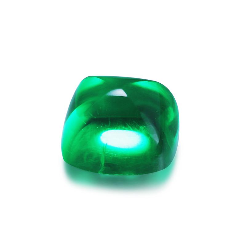 

Loose Diamonds Pirmiana Stone Lab Grown Emerald Columbia Color Square Cabochon Gemstones For Diy Jewelry Making Rings Necklaces