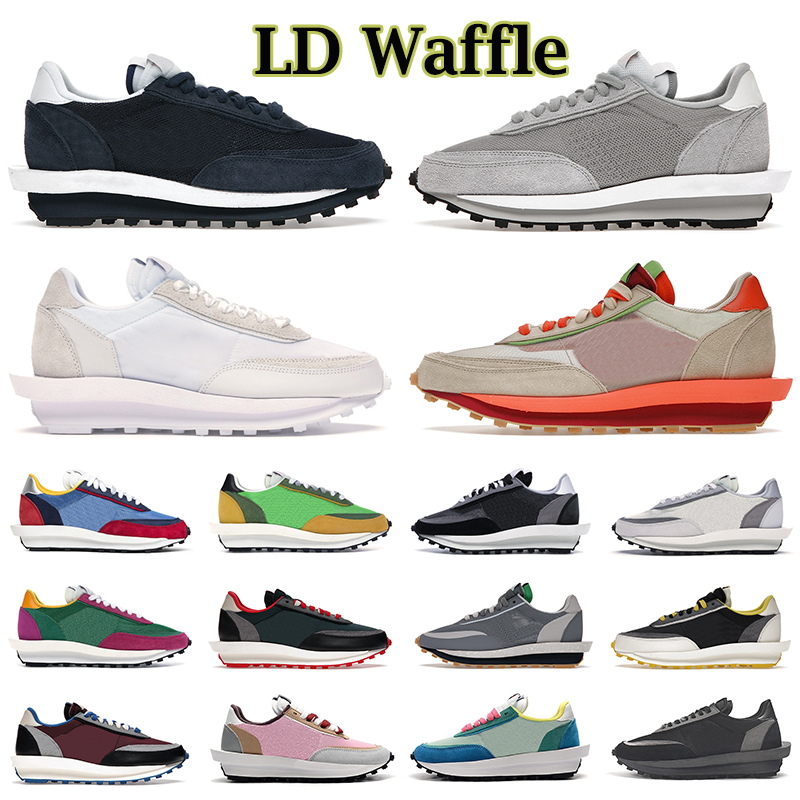

LD Waffle men women running shoes Grey Blue Void Cool Midnight Spruce Net Orange Blaze Night Maroon Pine Green mens trainers outdoor sports sneakers