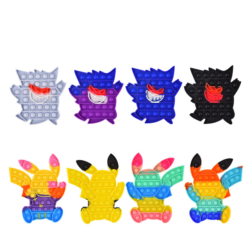 

Bubble Fidget Desktop Educational Toys Silicone Decompression Toy Autism Rehabilitation Training Props Gift