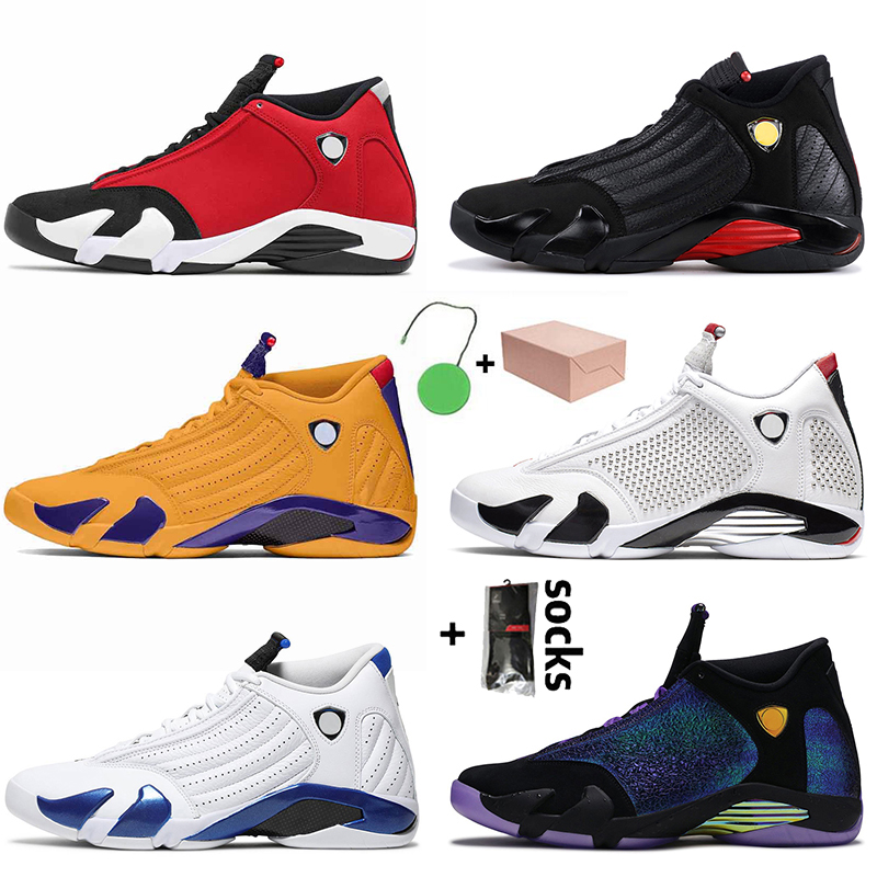 

Mens Sneakers With BOX Retro Womens Men 14s Basketball Shoes Jumpman 14 Sports Trainers University Gold Hyper Royal Graphite Big Size US 13, #7 candy cane 36-47