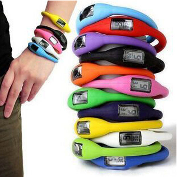 

Wholesale Digital Women Men Wristwatches Ladies Fashion multicolor Silicone Watches 1ATM Waterproof Anion Sport Silicone Watch 2000, Black