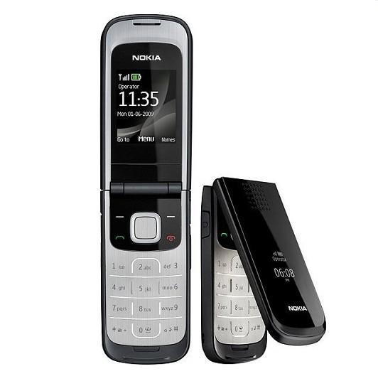 

Unlocked Original Nokia 2720 Refurbished Cell phone 1.3 MP 2G Network GSM 900 / 1800 Mobile Phone, Black