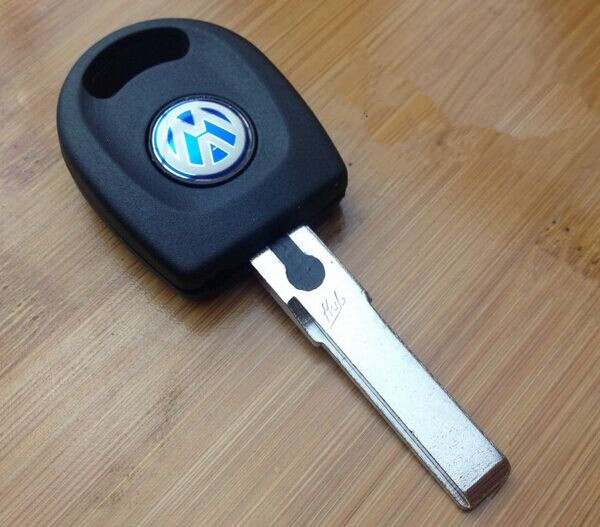 

Good Quality For VW Passat Transponder Key Shell With Light, Black