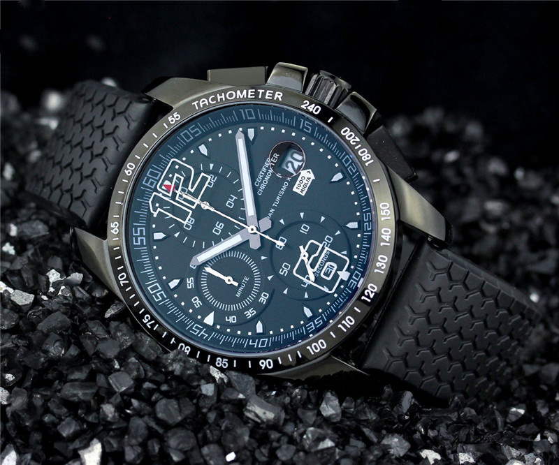 

Wholesale-New Sport Men Watches fashion Mens quartz chronograph wristwatch 536