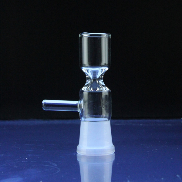 

Glass bowl 18mm Female Pinch Bowl with Handle for Glass bongs Water Pipes Can turn any oil rig into a regular dry piece