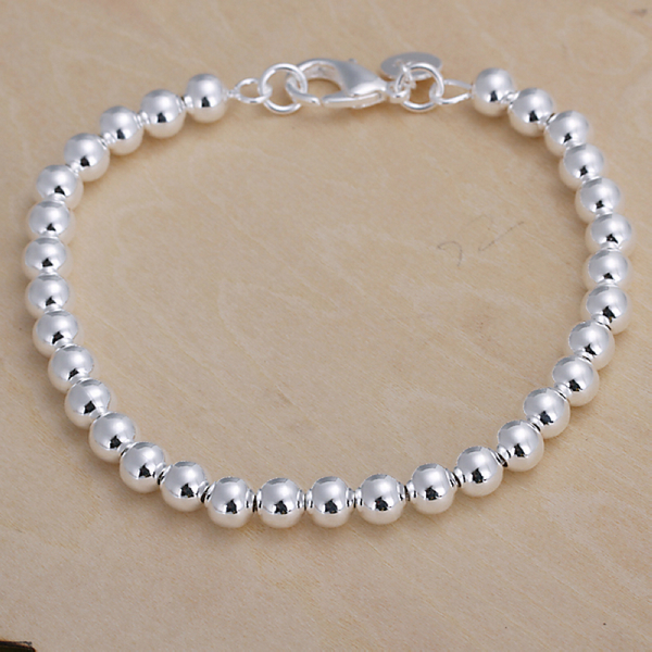 

Hot sale best gift 925 silver6M prayer beads bracelet - Hollow DFMCH114, brand new fashion 925 sterling silver Chain link bracelets