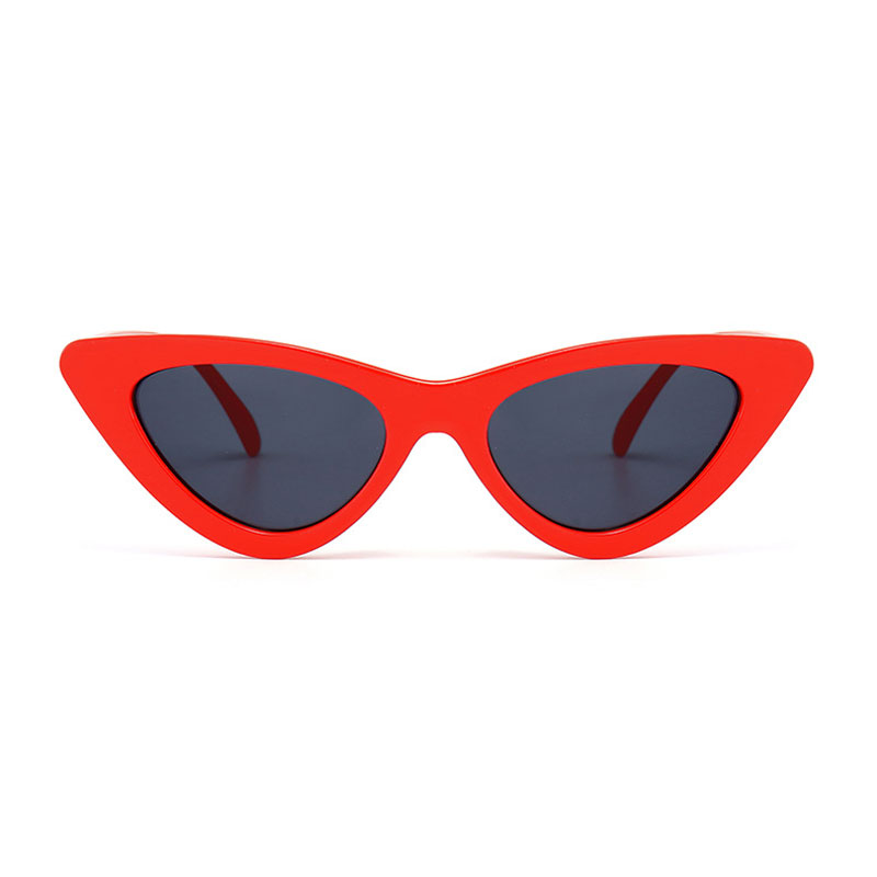 

Fashion Trend Cat Eye Sunglasses Women Retro 2020 Brand Designer Cat Eye Sunglasses Women Vintage Gradient Female Sun Glasses, White;black