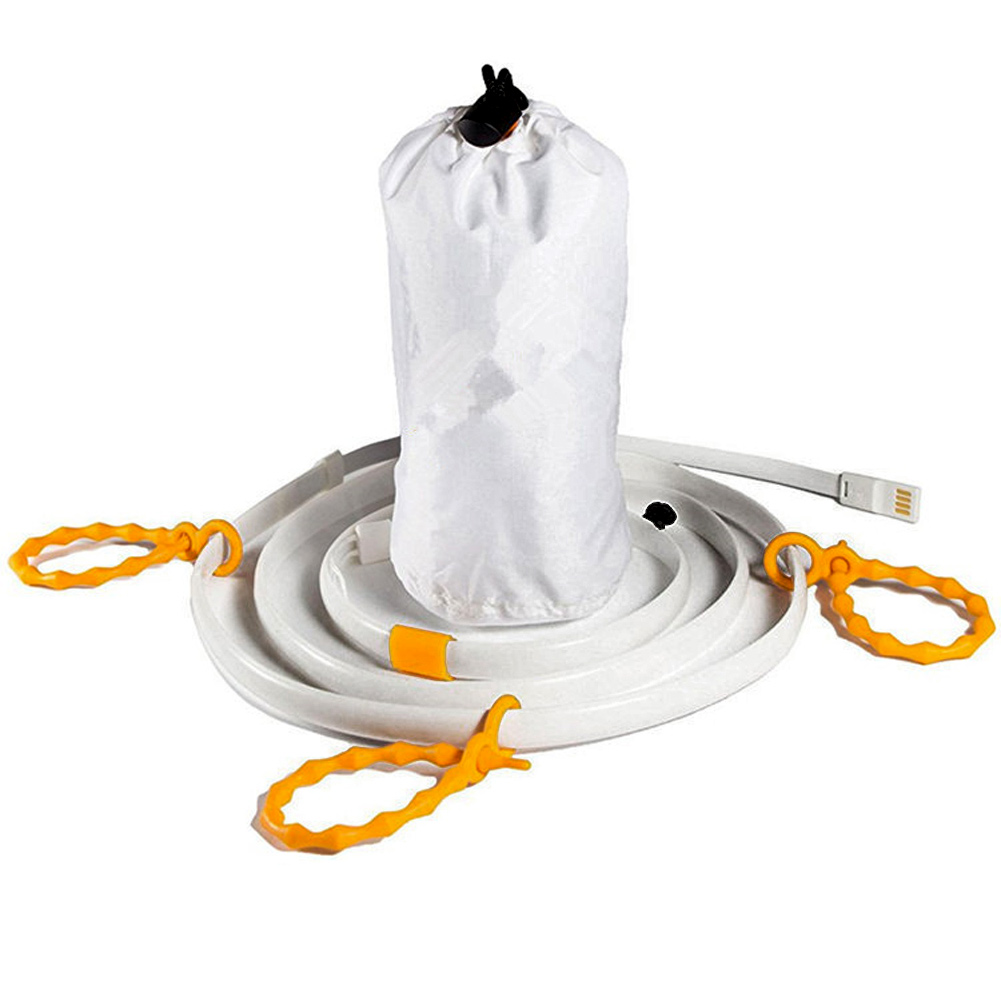 

Luminoodle LED Rope Lights for Camping, Hiking, Safety, Emergencies - Portable LED String Light That Doubles as an LED Lantern