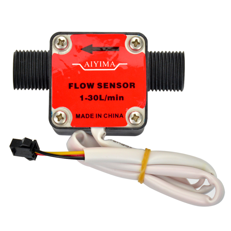 

Freeshipping 1pcs G1/2" Flowmeter High-precision Oil Flow Meter Milk Water Liquid Oval Gear Flow Sensor Switch Counter