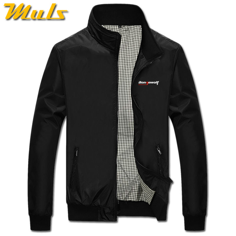 

Fall-Men Coats Outdoor Jacket Men Casual Waterproof Windproof Thin 2016 Fashion Stand Collar High Quality Imported Clothing SC1602, Black