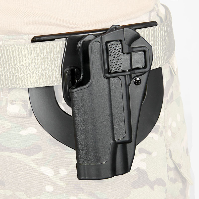 

New Arrival Tactics Holster 1911 Left Hand Holster for Hunting Shooting Black Tan Color CL7-0104