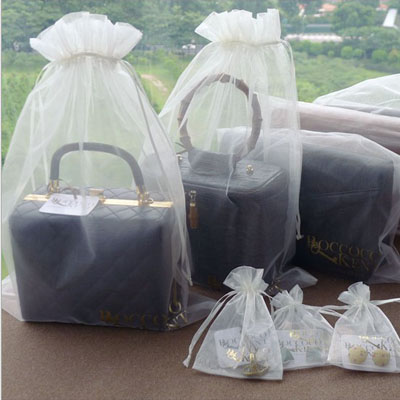

Organza Drawstring Bags 30x40cm pack of 50 various color Clear Sales Promotion Packaging Pouch