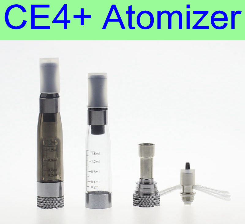 

CE4+ plus Atomizer 1.6ml replaceable coil 8 colors tank vaporizer clearomizer for ego battery EVOD X6 X9