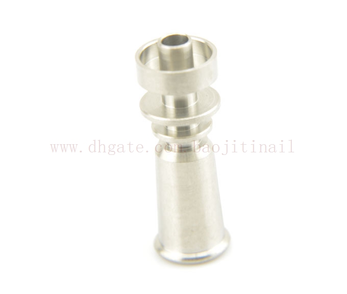 

2015 New Titanium Nail domeless-Direct inject design fits 10 mm glass joints and removes the need for a traditional Vapor Dome