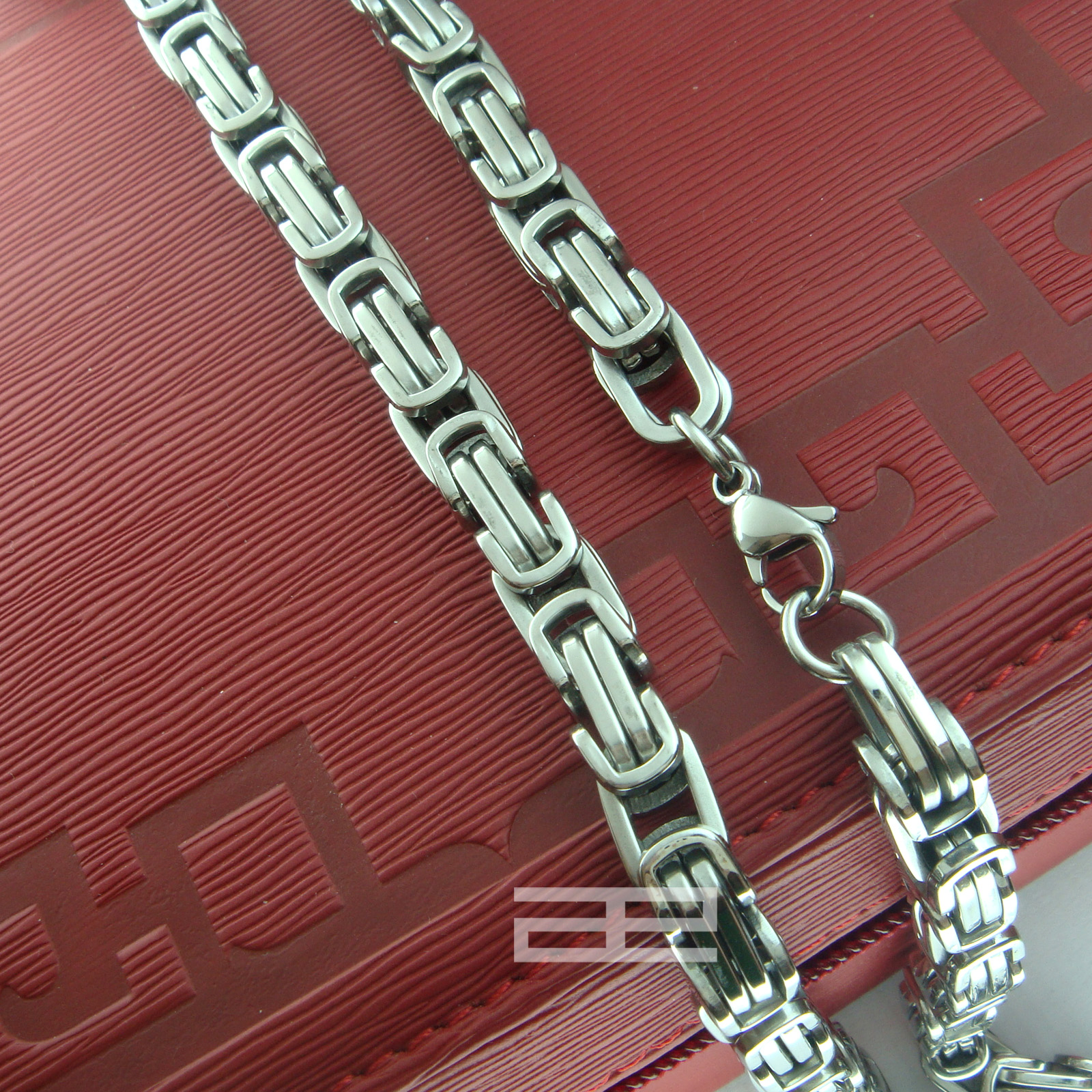

White Gold Tone 55cm or 70cm Length Men Women Solid Heavy Necklace Chain N190
