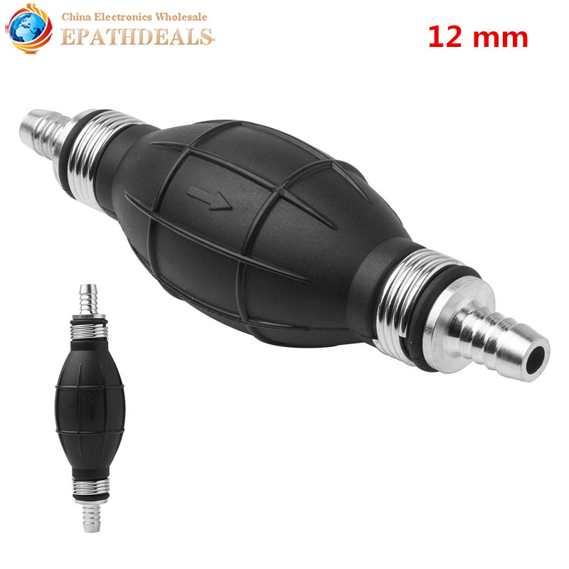 POMPA Carburante Linea Mano Primer Lampadina tutti i combustibili 8mm per Auto Barca Marine Fuoribordo