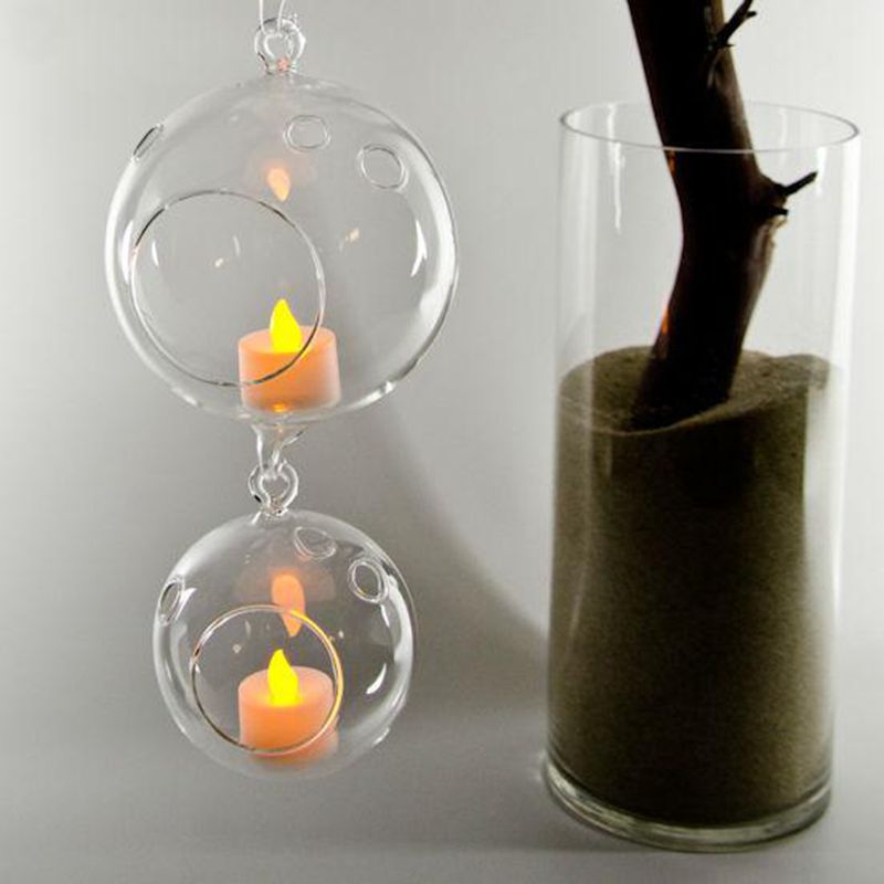 

Flower Vases Wedding Decoration Glass Vases Decorative Vases Home Decoration Transparent Hanging Glass Garden Supplies New Planters Pots