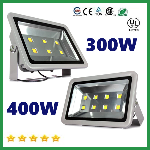

Newest 300W 400W led flood light outdoor lamp AC 110-277V led canopy lights waterproof led floodlights fixture lamp+3 years Warranty