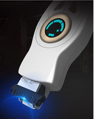 Le plus récent éclairage bleu fil chauffant permanent indolore épilateur électrique dame mâle décapant laser rasoir épilation
