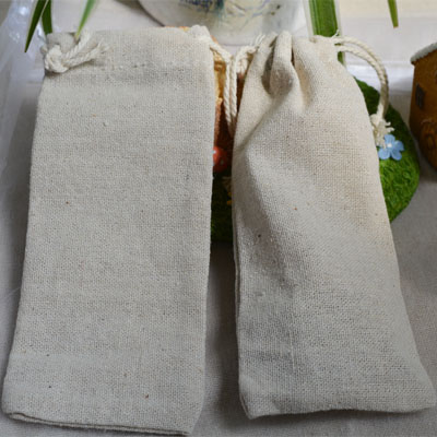 

Natural Linen Gift Bag 7x16cm 8x22cm 10x35cm Wigs Hair Jewelry Gift Packaging Pouch