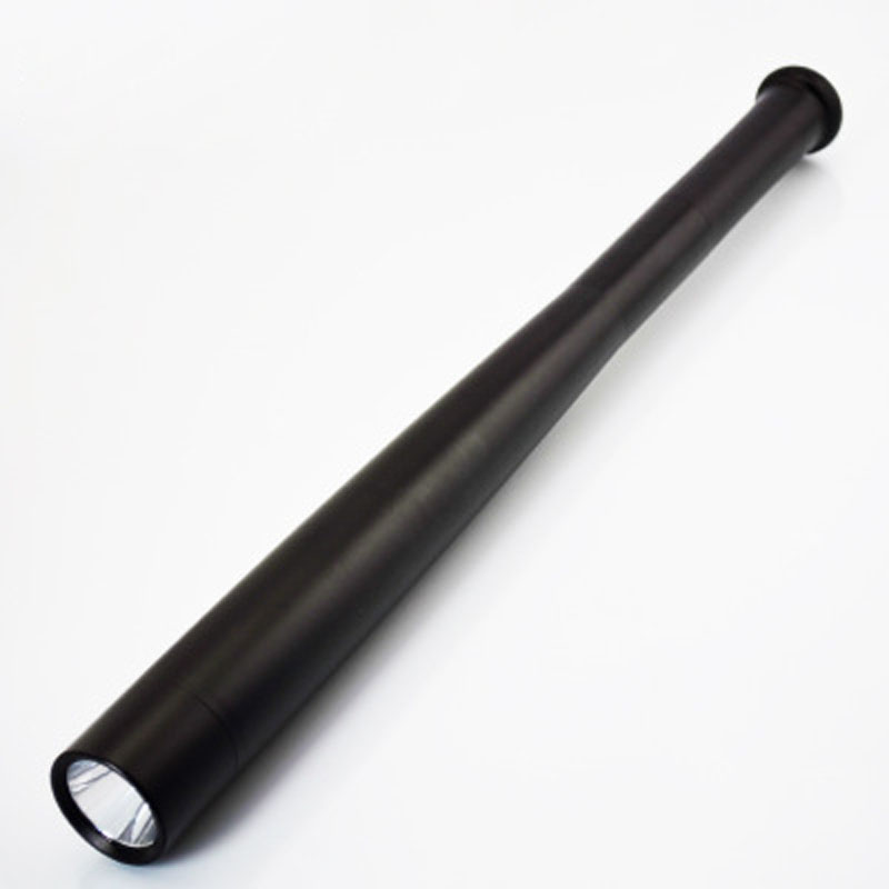 

New CREE Q5 LED Tactical Flashlight Torch Long Light Baseball Bat Shape Self-defense Wolf Led Light Flashlight Torches