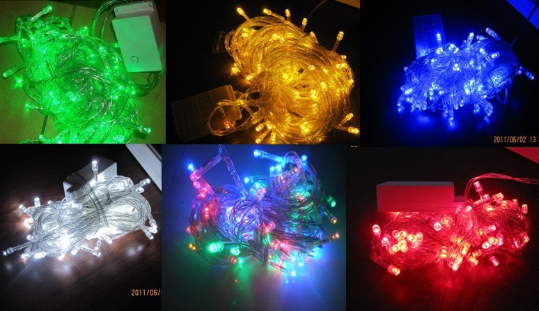 

Led string light 10M 100led AC110V or AC220V colorful holiday led lighting waterproof outdoor decoration light christm lightas
