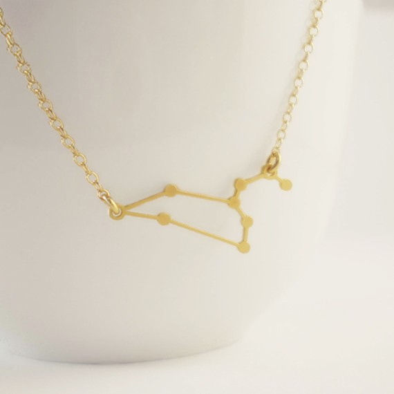 

30PCS- N105 Leo Constellation Necklace Lion Necklace Stars Necklace Outer Space Alaxy Planet Necklace Solar System Necklaces