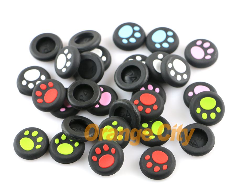 

For PS4 PS3 Xbox360 xbox one Controller CAT PAWS Thumb Analog stick Grips silicone cap