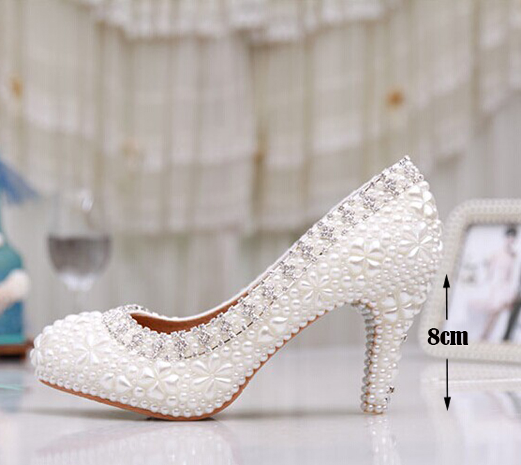 3 inch bridal heels