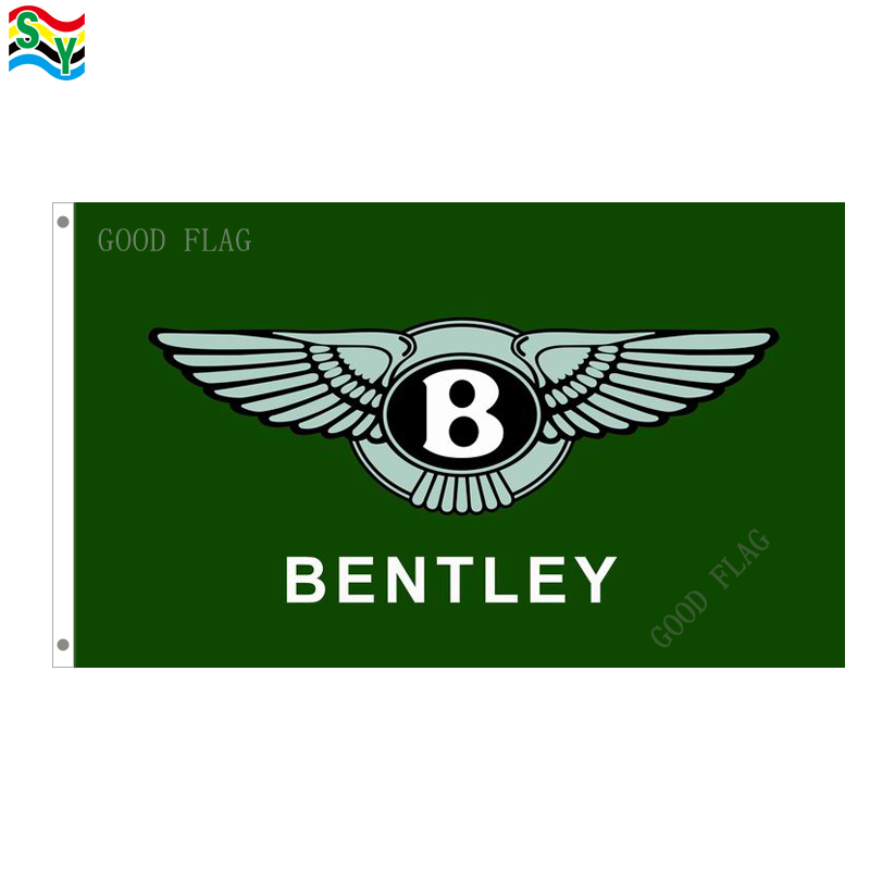 

BENTLEY flags banner Size 3x5FT 90*150cm with metal grommet,Outdoor Flag