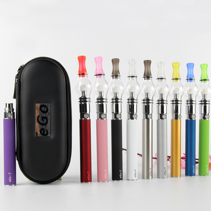 

eGo 650 Dab Vape Pen Starter Kit with Zipper Case Wax Dome Glass Globe Herbal Vaporizer eVod ELectronic Cigarette Kit + Free Dabber