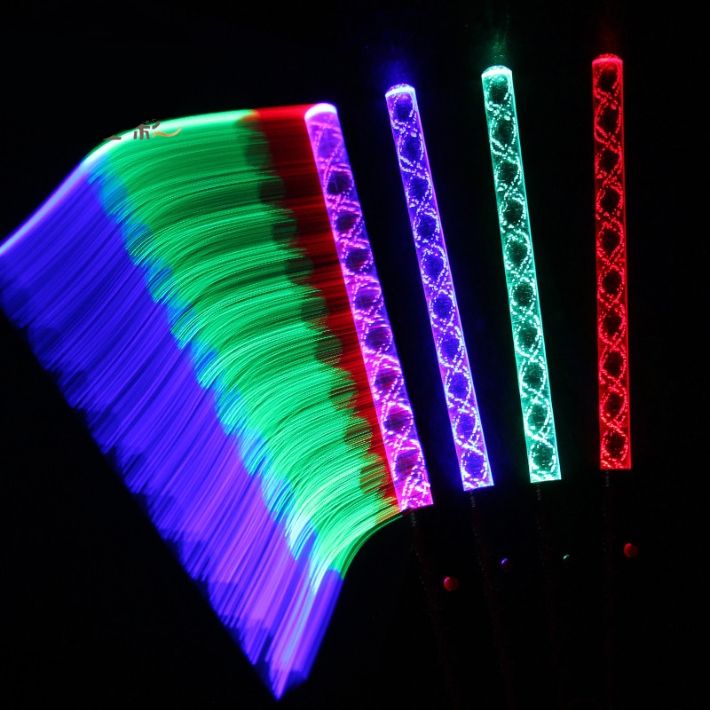 5 Colors Fluorescence LED Light Sticks Concert Night Club Color Glowing Sticks Cheering Props Festival Gift 20pcs/lot SD864-image-371560603