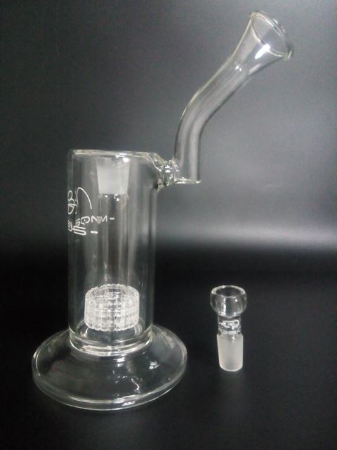 

Mobius matrix glass hookah aerator with birdcage percolator high quality 19mm connector (GB-187)