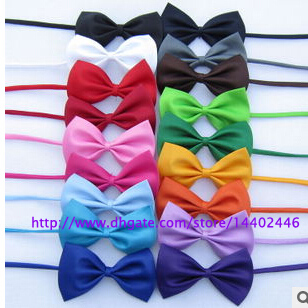 

DHL Free shipping! 1000pcs Dog Neck Tie Dog Bow Tie Cat Tie Pet Grooming Supplies Pet Headdress Flower, Mixed random colors