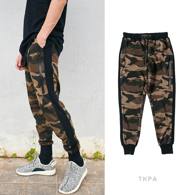 

Men Fashion Camouflage Pants Casual Sports Wear Clothing Pencil Pants Male Joggers