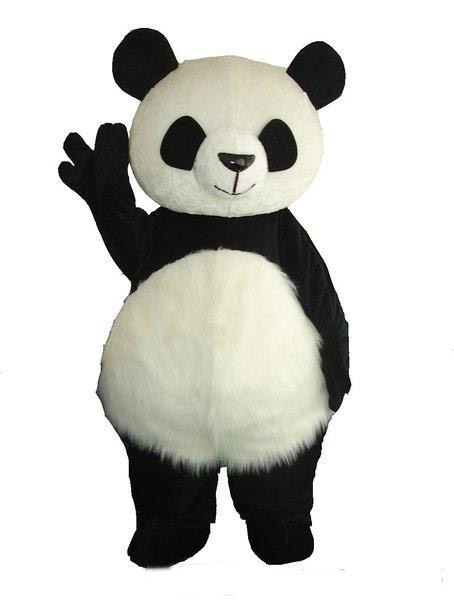 

2018 High quality Giant Panda Mascot Costume Christmas Mascot Costume Free Shipping, White