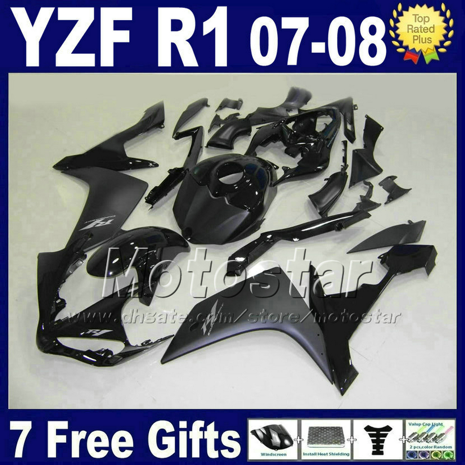 

100 fit for yamaha r1 fairing kit year 2007 2008 yzf r1 07 08 fairings kits injection motorcycle parts l7b2, Same as picture