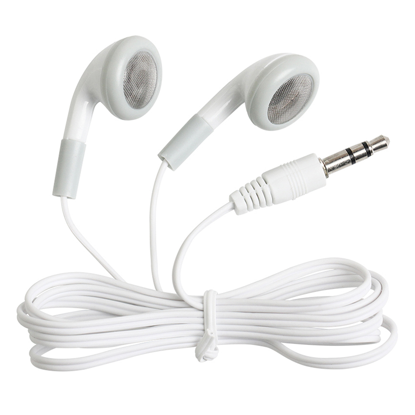 

Wholesale 5000PCS/lot Cheapest Disposable Earphones Headphone Headset for Bus or Train or Plane one Time Use Low Cost Earbuds For School, White