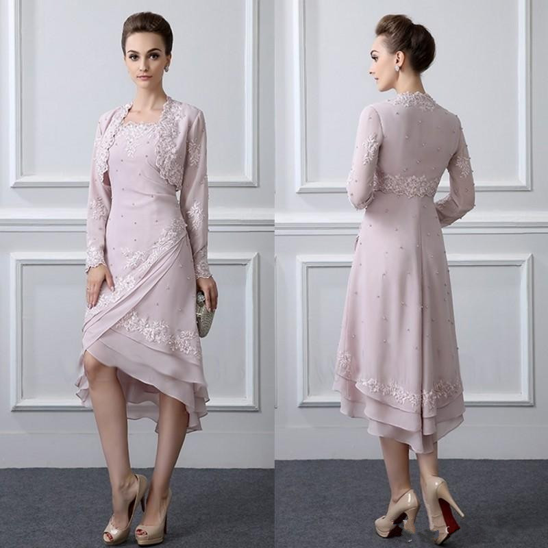 

Classy High Low Mother Of The Bride Dresses Spaghetti Weddings Guest Dress Lace Appliqued Formal Evening Prom Gowns