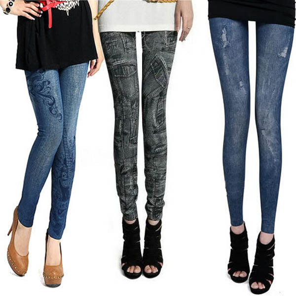 denim lycra jeggings