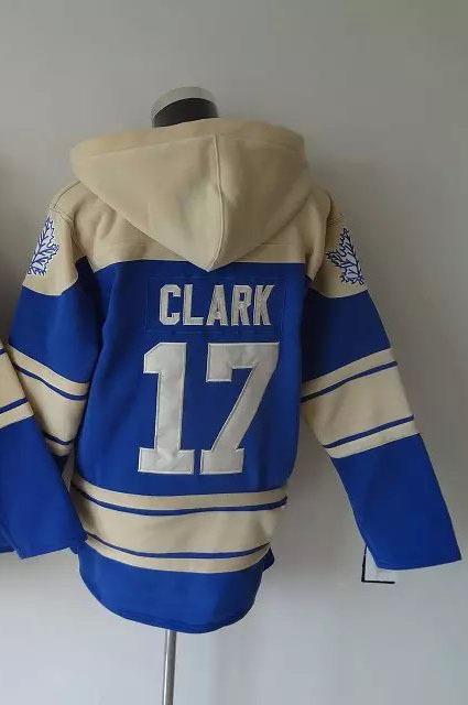 2016 New Jersey Chandails de hockey # 17 de Toronto Chandail de hockey Old Time Sweat à capuche de hockey hommes